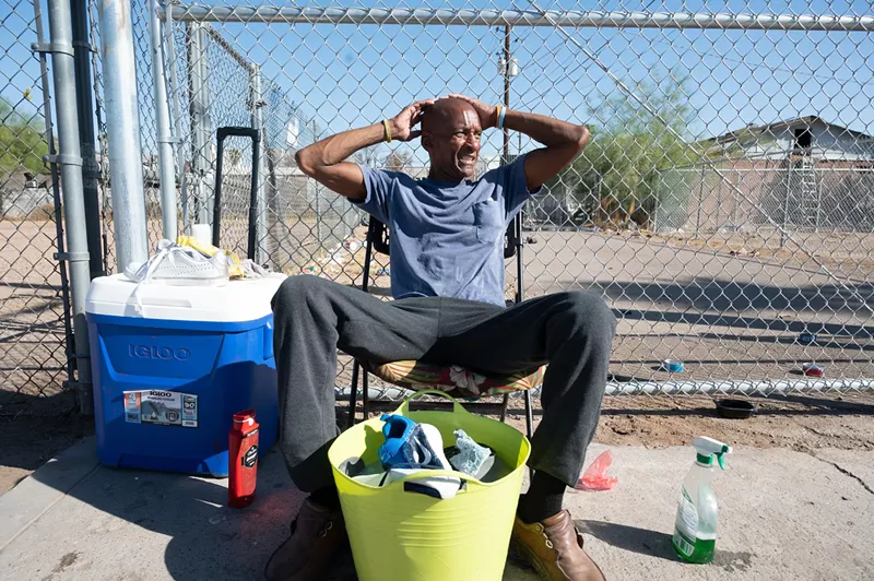 Image: Michael Felder, who lived in the Zone, died due to heat exposure in August 2022.