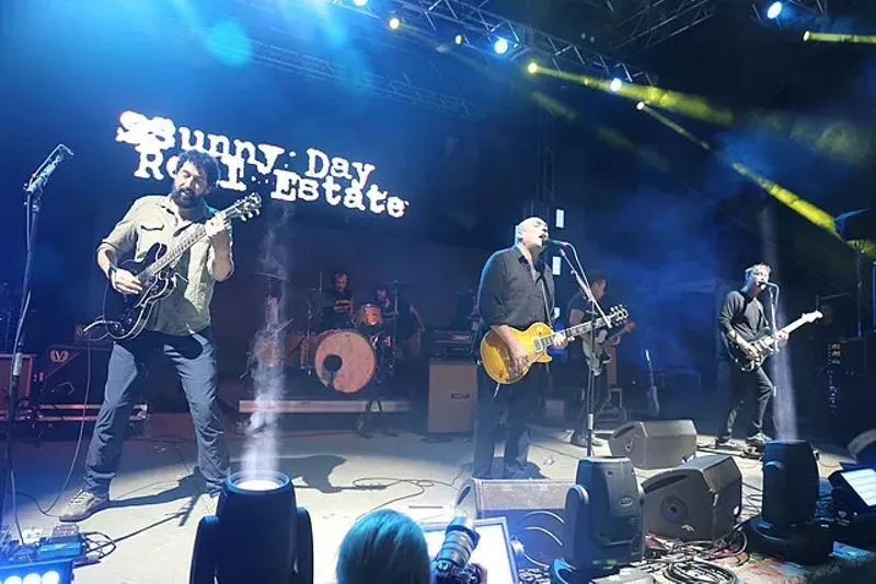 Image: Sunny Day Real Estate play Bumbershoot Fest 2023.