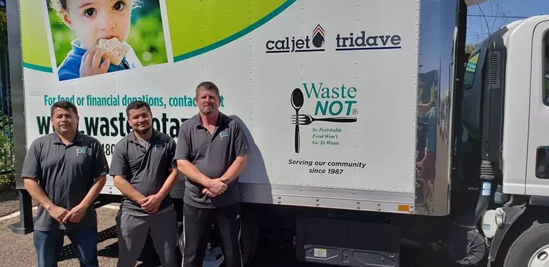 Image: Waste NOT is a delivery service in Phoenix taking food to those in need that would otherwise be discarded.