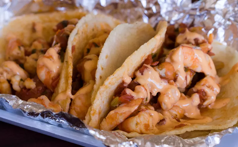 Image: Taco Summer: Saucy Shrimp Tacos, Mexican Sushi, and Fresh Churros on Bethany Home Road