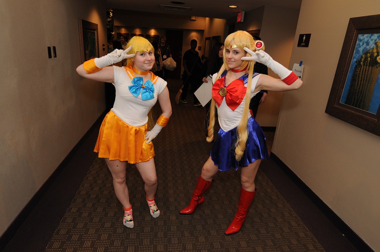 Sailor Moon cosplayers at last year's Taiyou Con.