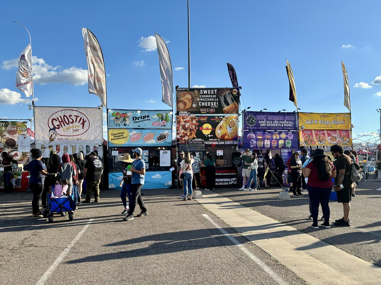 FoodieLand made its Phoenix debut at the Arizona State Fairgrounds on March 8. The festival was filled with food vendors from near and far.