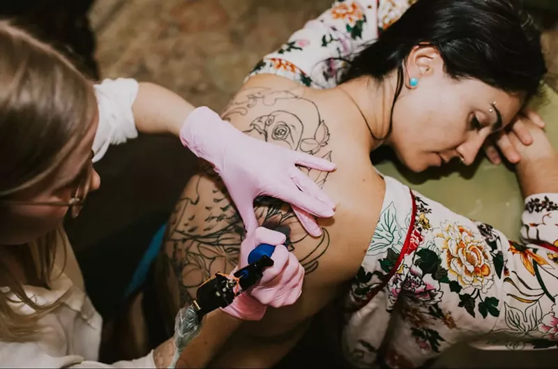 Image: Fox Hall Tattoo in Kingman welcomes clients of all gender identities and sexual orientations.