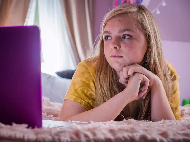 Image: Elsie Fisher in Bo Burnham's Eighth Grade.