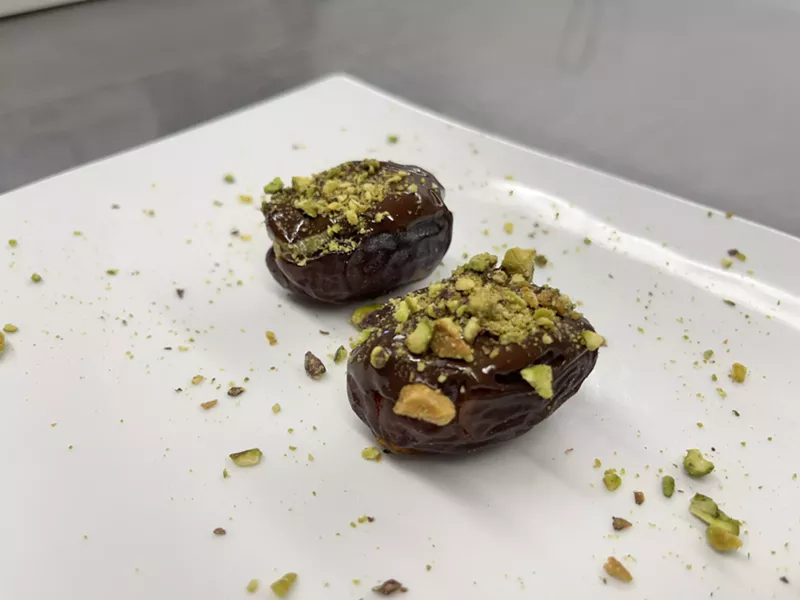 Image: Tracy Dempsey Originals' Dubai chocolate-stuffed dates put a creative spin on the trendy confection.