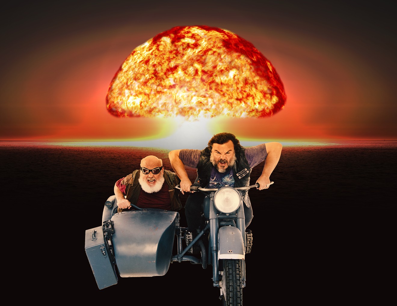 Tenacious D are ready for a post-apocalyptic Phoenix performance.