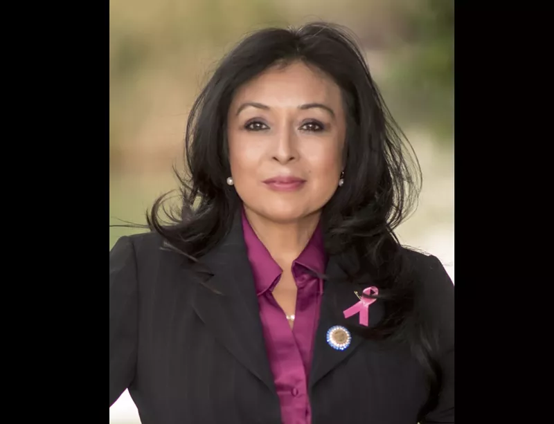 Image: Lydia Hernandez is running for Phoenix City Council in District 5. Her visit to a Texas education association brought controversy and a two-year ban from the group's events.