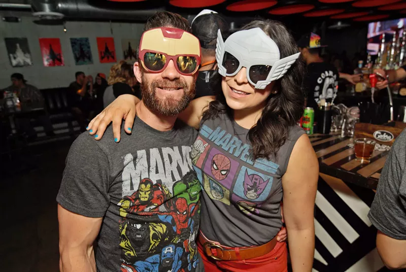 Image: Post-Comicon revelry at Cobra Arcade Bar.