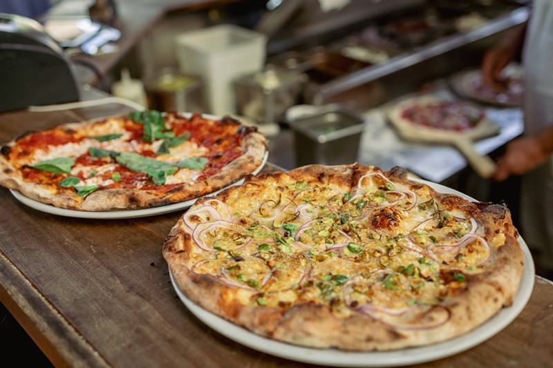 Specialty pies available at locations of Pizzeria Bianco.