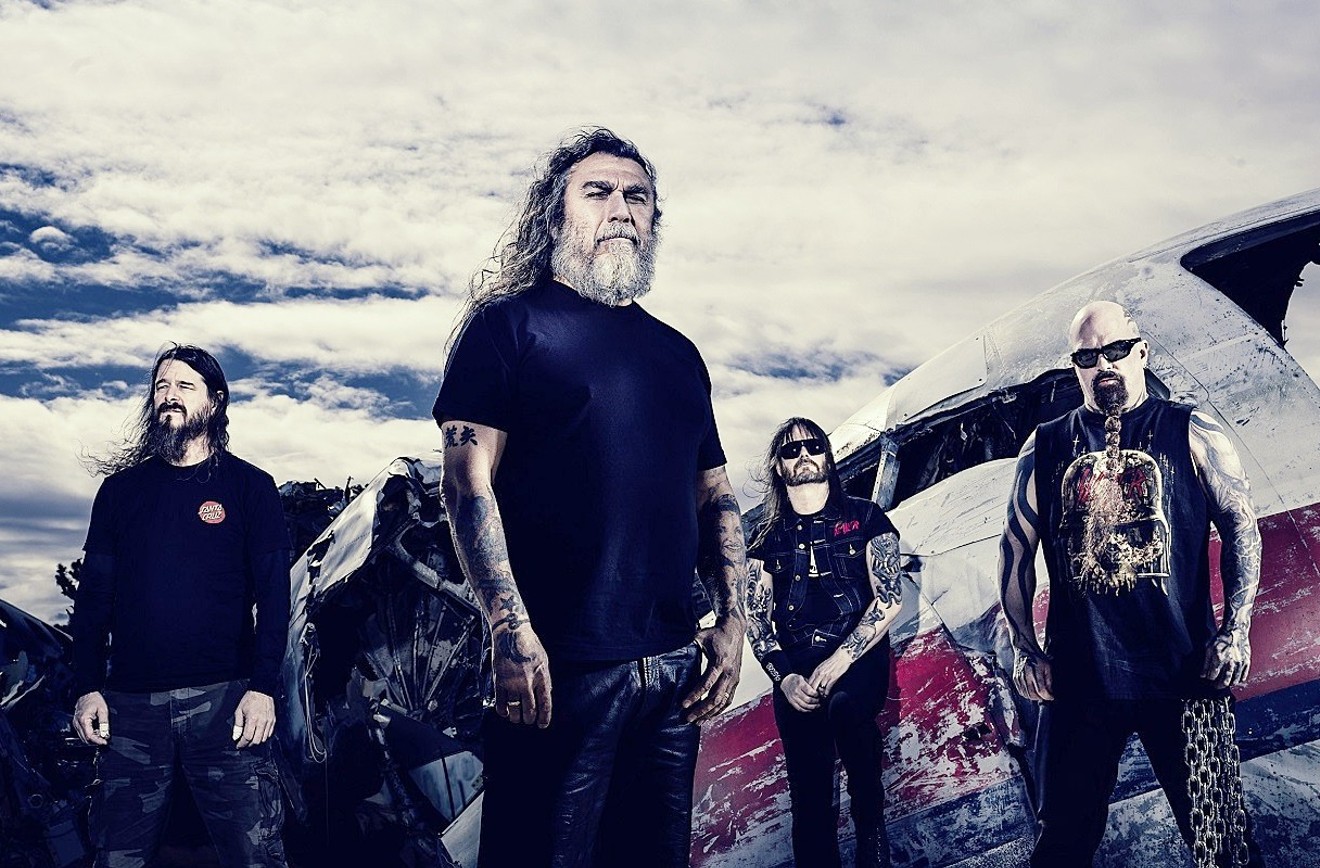 Slayer is scheduled to perform on Thursday, May 2, at Ak-Chin Pavillion.