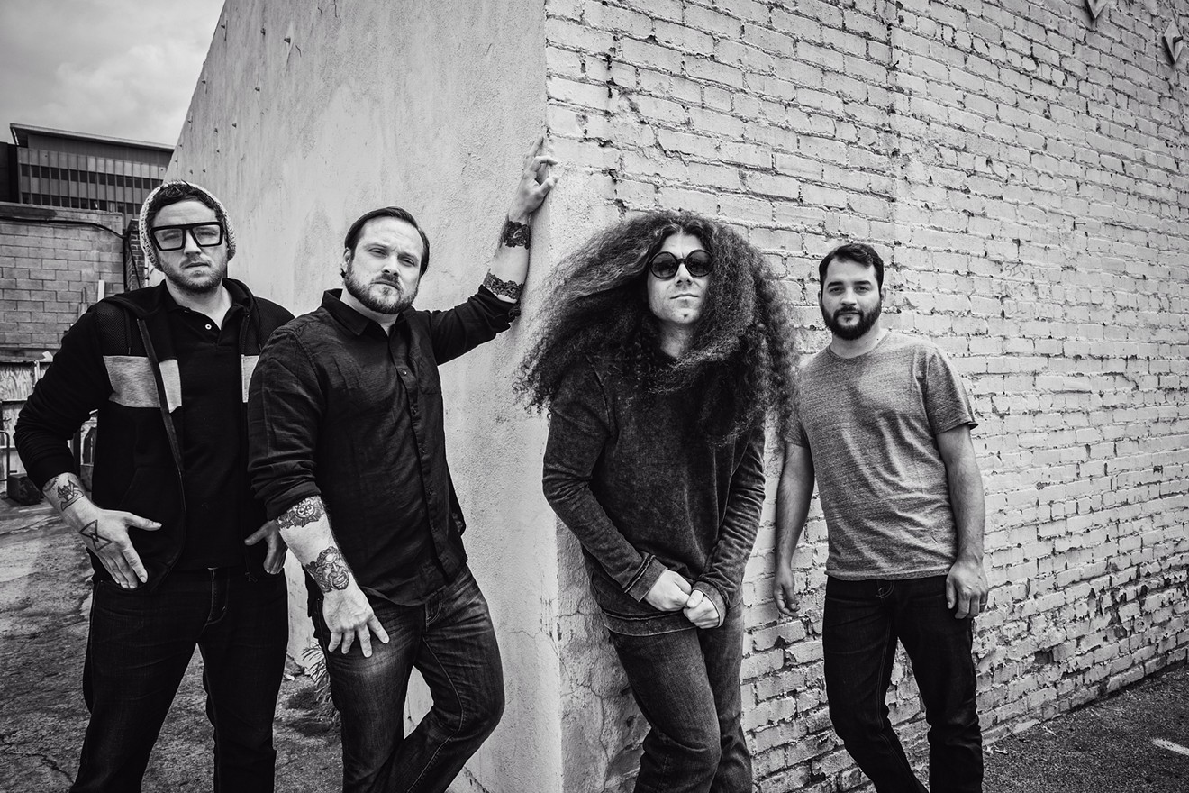 Coheed and Cambria are scheduled to perform on Sunday, August 12 at Comerica Theatre.