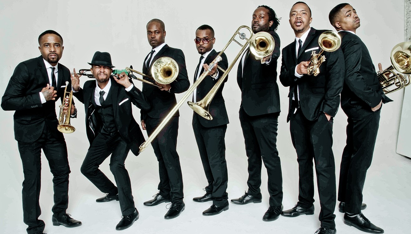 Hypnotic Brass Ensemble is scheduled to perform on Saturday, April 21, at Marquee Theatre in Tempe.