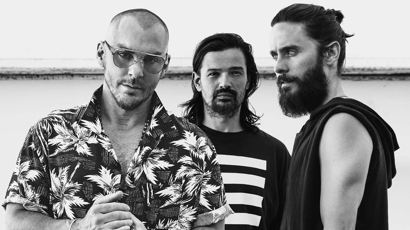 Thirty Seconds to Mars touches down in the Valley this weekend.
