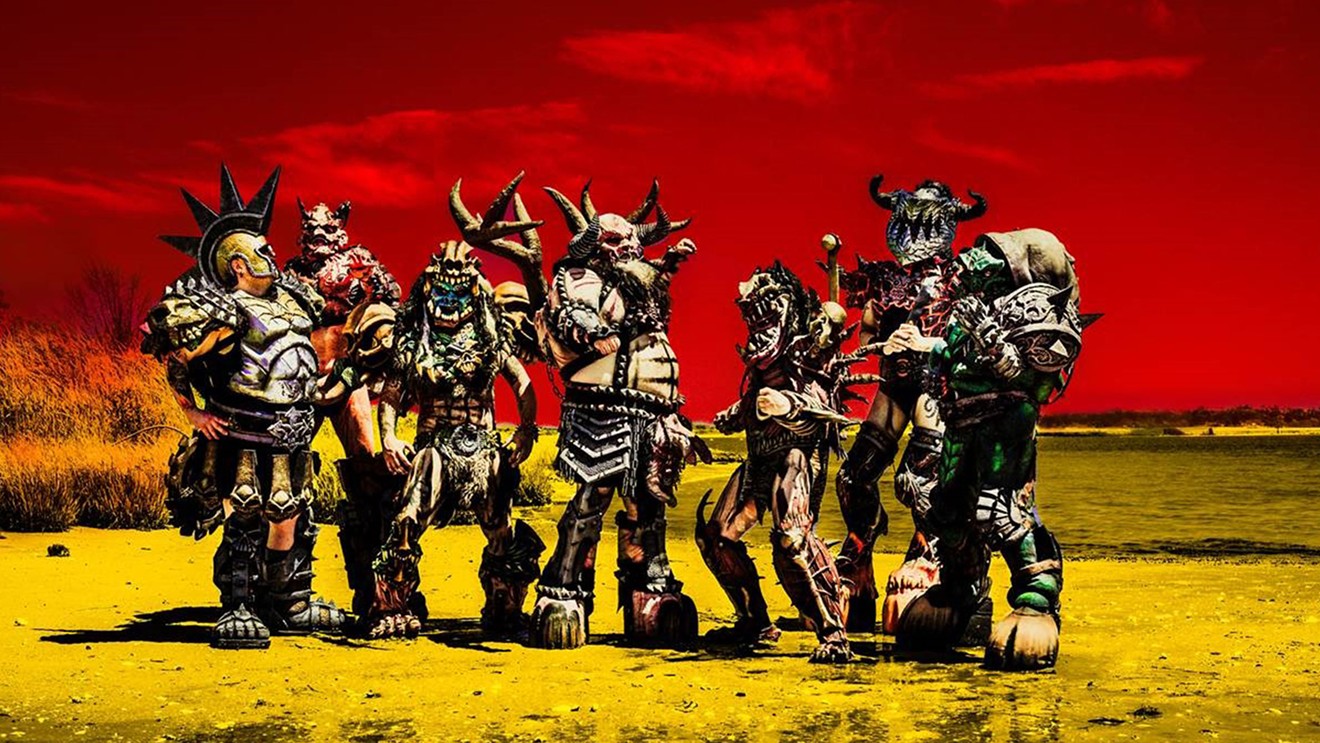 GWAR is scheduled to perform on Sunday, October 27, at the Marquee Theatre in Tempe.