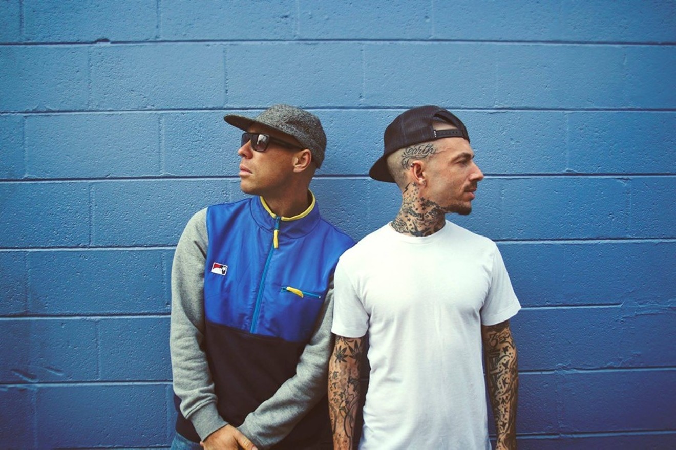 Underground hip-hop legends The Grouch (left) and Eligh (right).