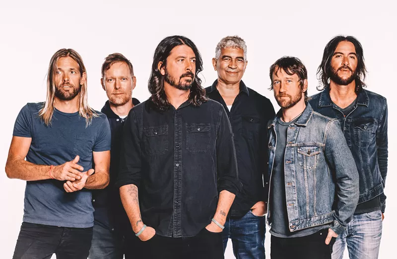 Image: Foo Fighters are scheduled to perform on Monday, October 8, at Talking Stick Resort Arena.