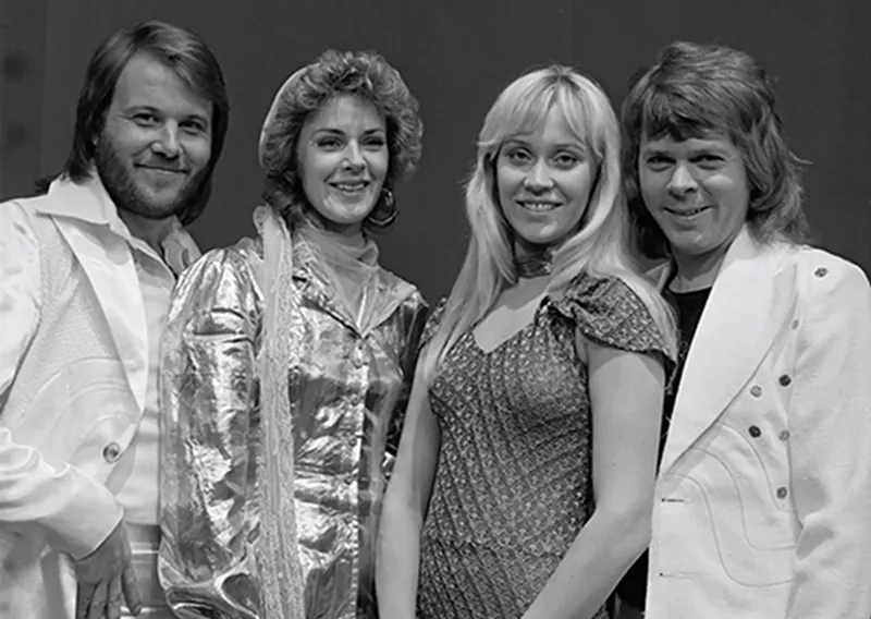 Image: ABBA, circa 1974.