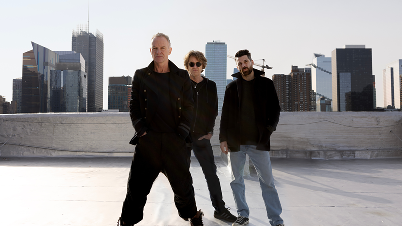 Image: Sting recently postponed a Phoenix show to June, but he's still cool with us.