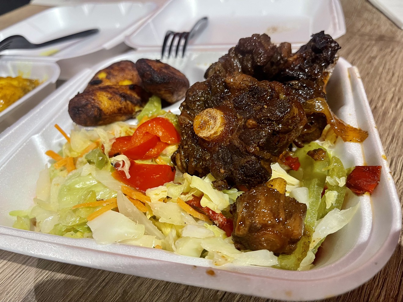 Ms. Martha's serves a wide selection of excellent Caribbean cuisine. Make sure to try the oxtails.