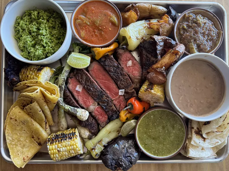 Image: Glenrosa opened in April, serving a Sonoran live-fire menu including a stacked ribeye platter.