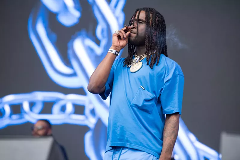 Image: Chief Keef performs at Rolling Loud 2018 in Miami.
