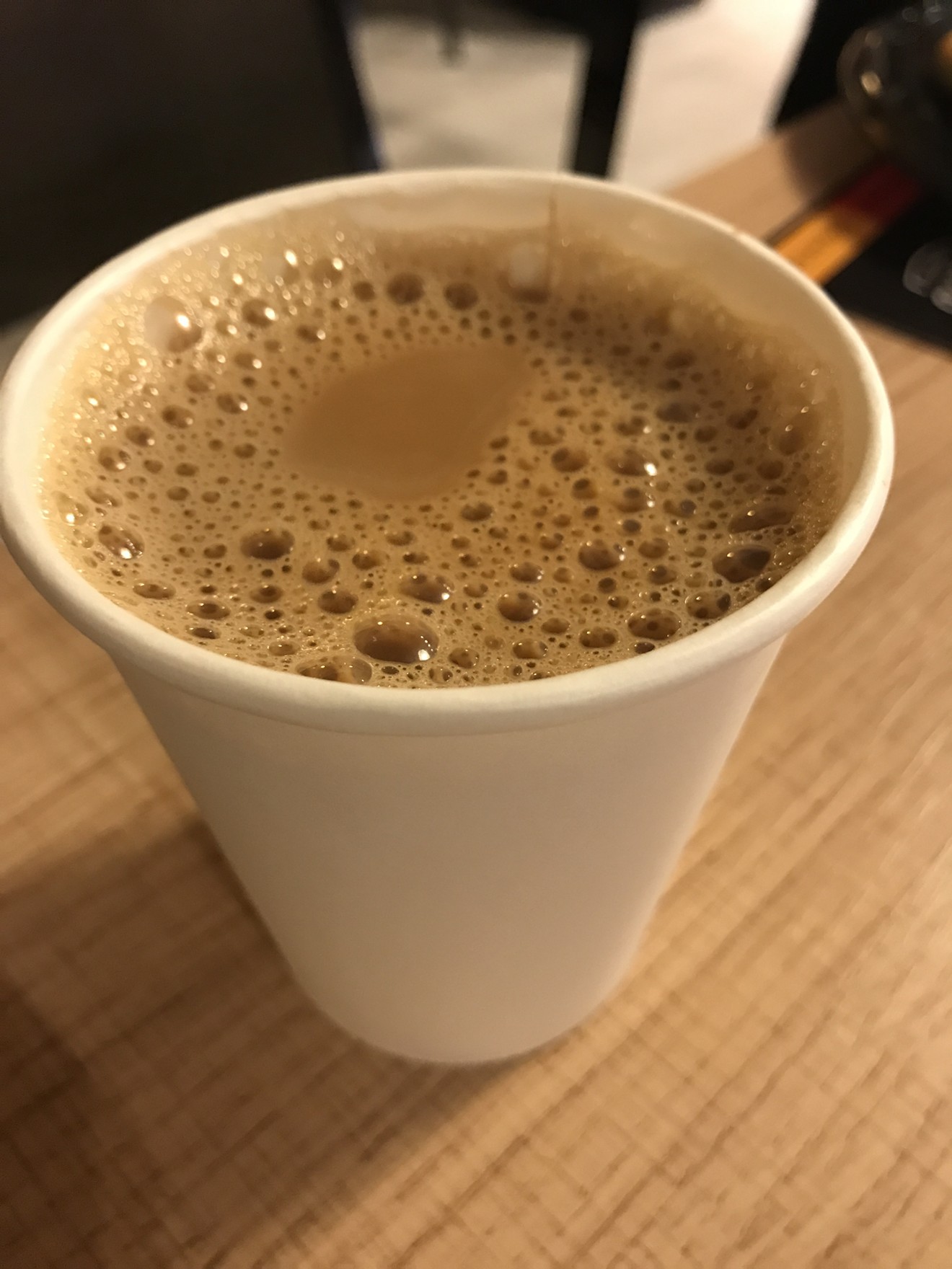 Don't let the styrofoam cup fool you. This is THE Indian chai you've been waiting for.