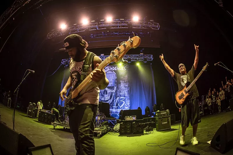 Image: Suicidal Tendencies will appear at The Bash this May in Hance Park.