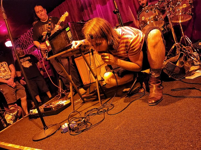 Phoenix rock band Heavy Breather during a 2022 concert at The Beast in Tempe.