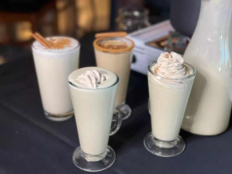 Image: Get in the holiday spirit with Grandma's Eggnog at Z'Tejas.