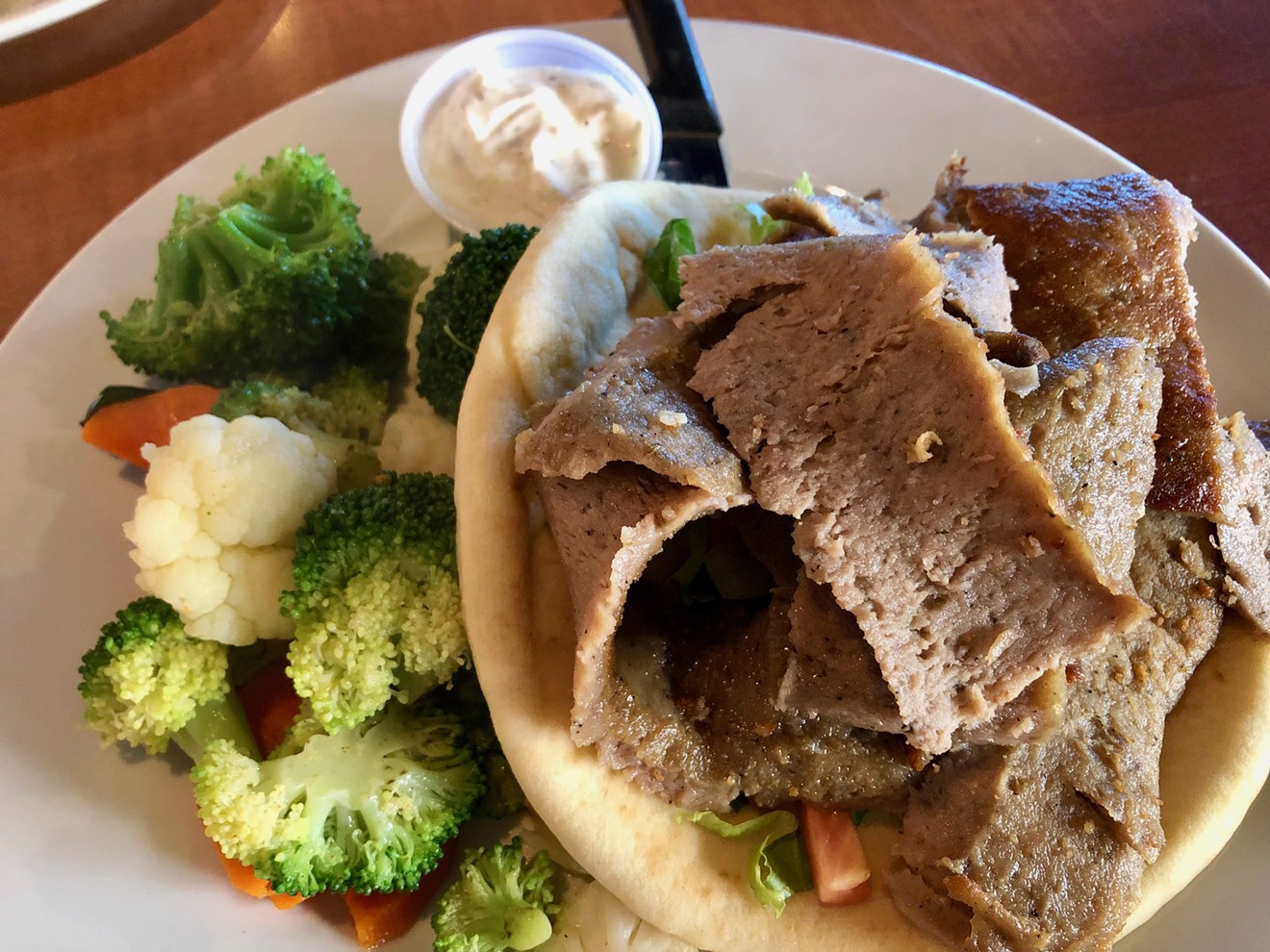 Some menu items, like the gyro dinner, can't be ignored at Dino's.