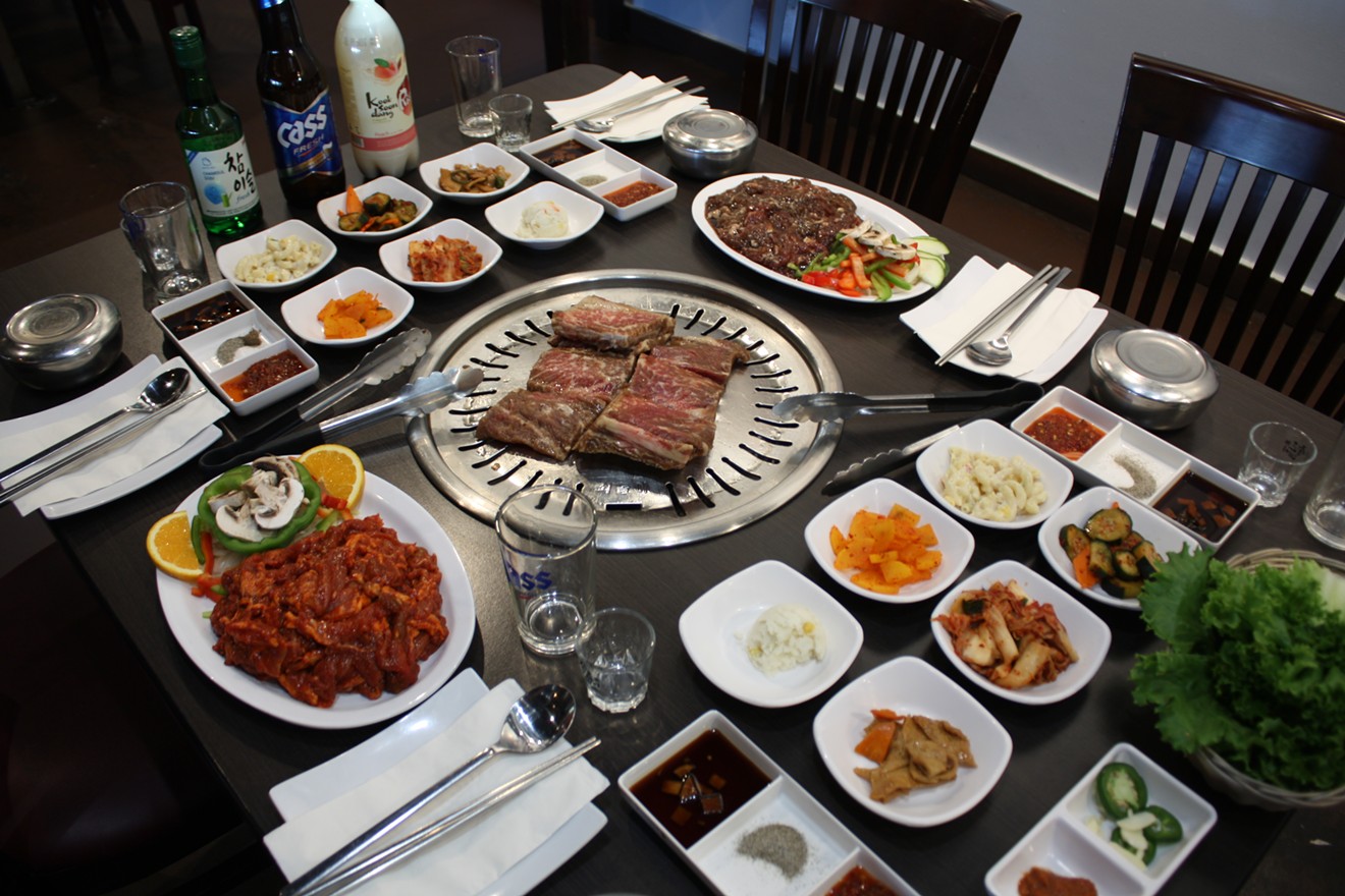 A major feast at Ohya Sushi, Korean Kitchen & Bar.