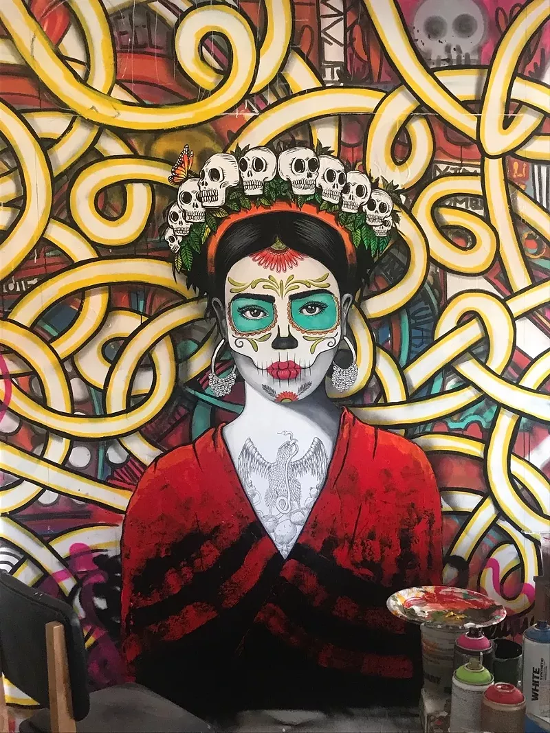Image: Mexico in art form.