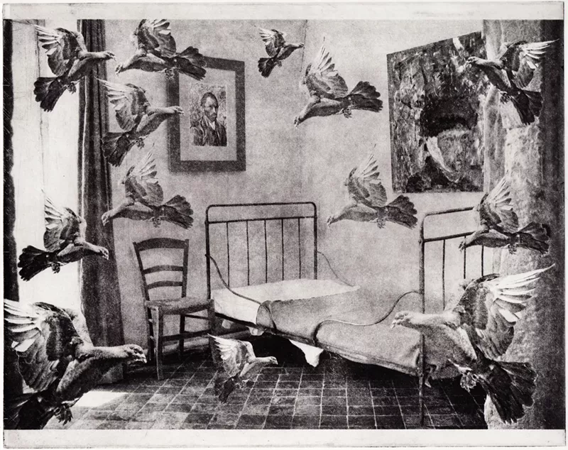 Image: See Daniel Friedman's Bedroom Pigeons at Art Intersection.