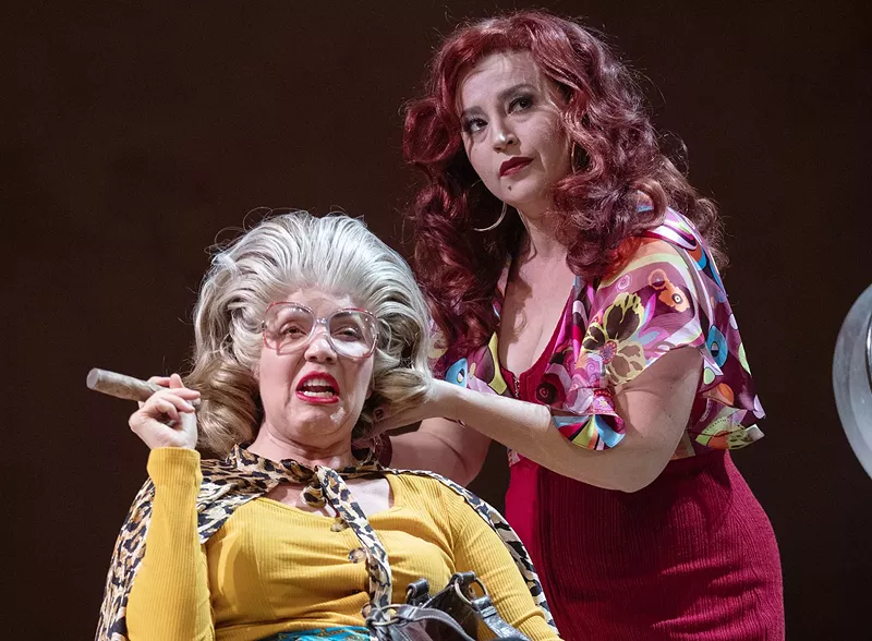 Image: Diana Burbano and Marlene Montes in American Mariachi.