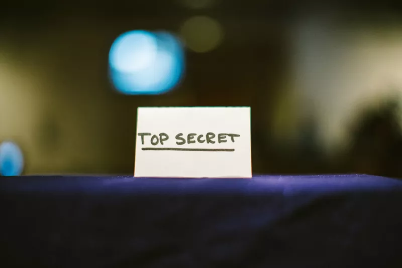 Image: It's a secret.