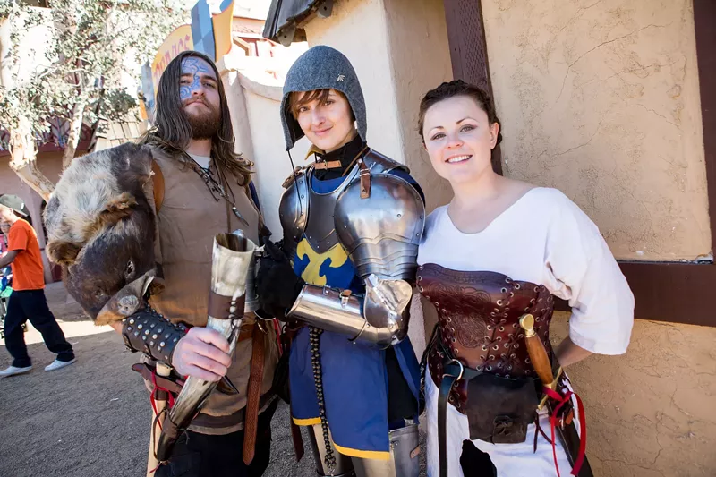 Image: Perfect attire for the Arizona Renaissance Festival.