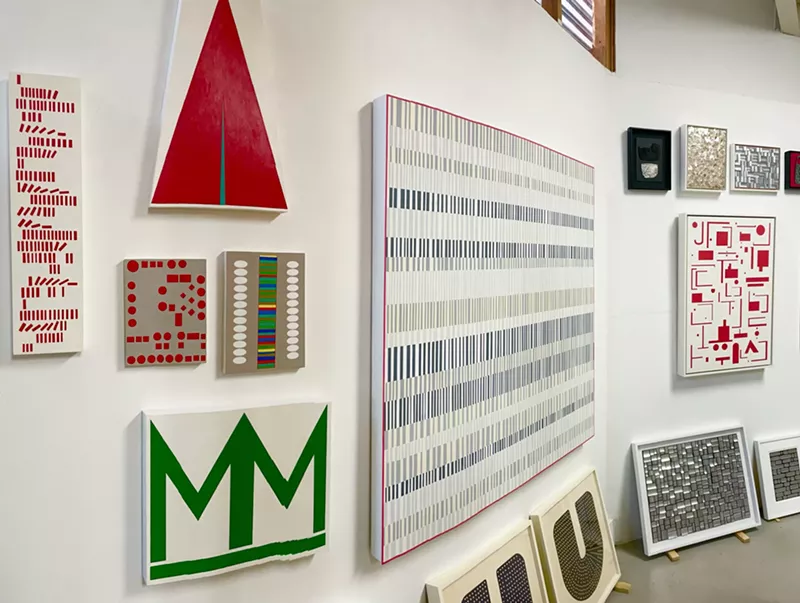 Image: Getting a peek inside Matt Magee's studio at Cattle Track Arts & Preservation.