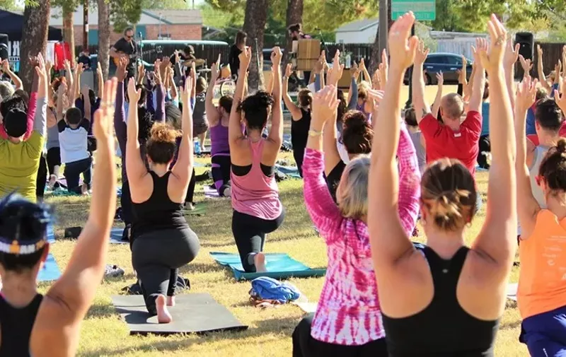 Image: Pose, relax, and be grateful.