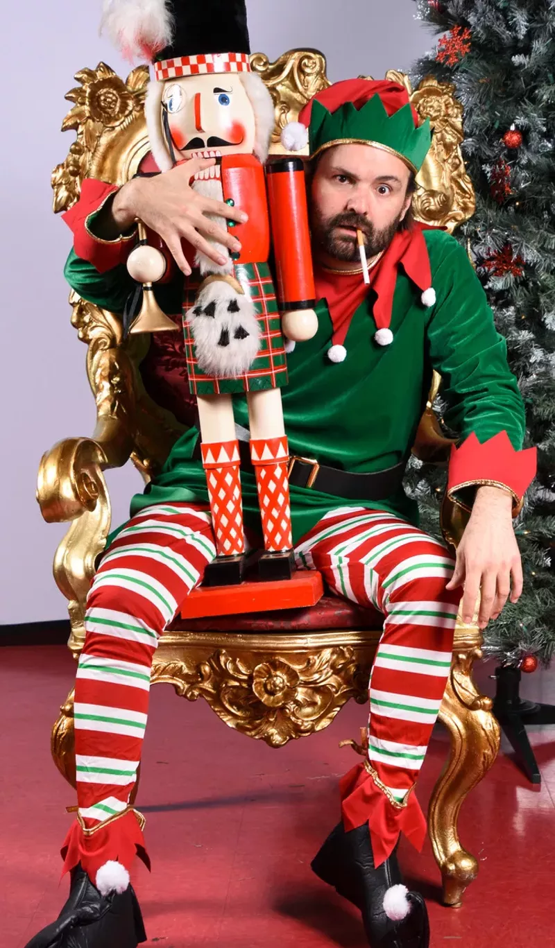 Image: Louis Farber of the The Santaland Diaries.