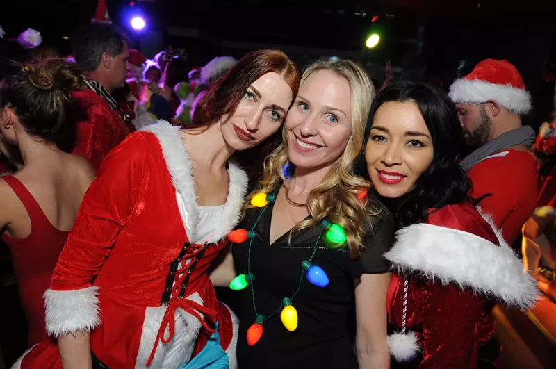 Image: Getting into the holiday spirit.