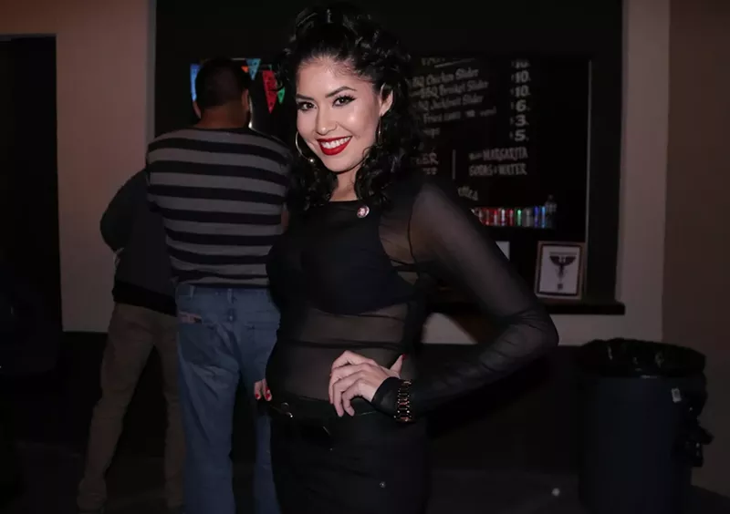 Image: Partying at the last Selena Night at The Van Buren.
