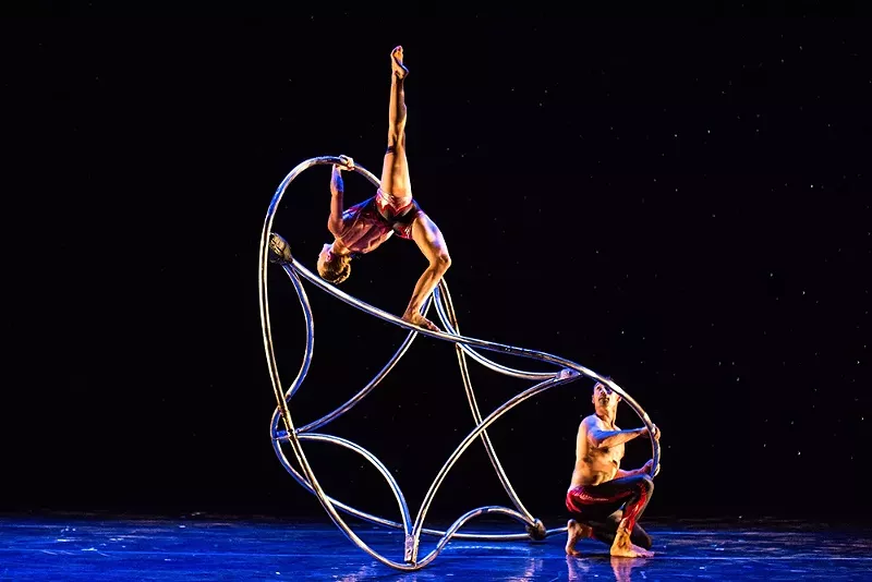 Image: See MOMIX’s take on a dreamcatcher during Opus Cactus at the Orpheum Theatre.