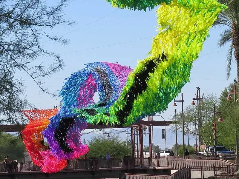 Image: Public art goes big with Reflection Rising at Canal Convergence.
