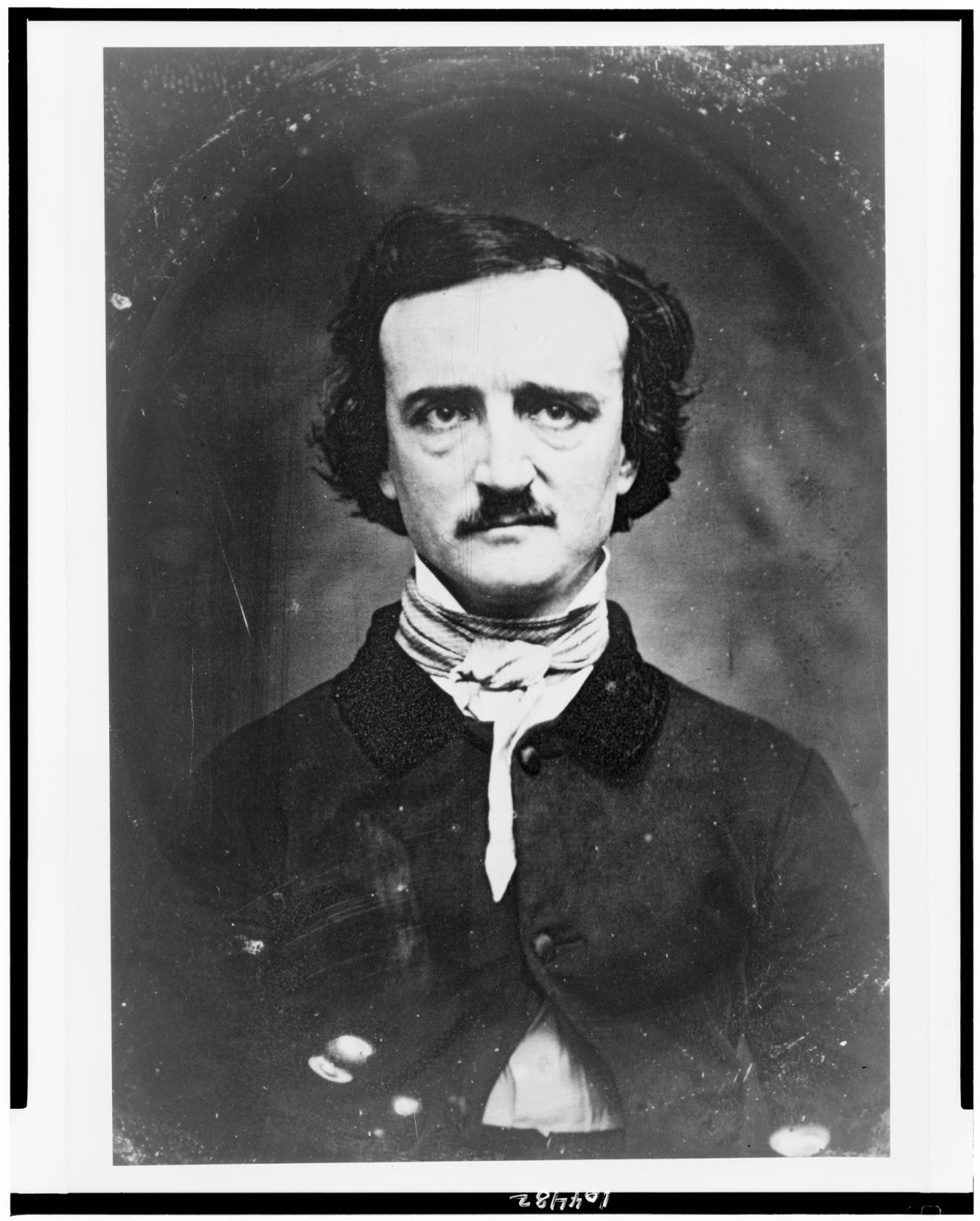Not a bad photo considering the subject had just overdosed on laudanum and was a year away from death. 168 years later, he appears in Poe-ssessed!.