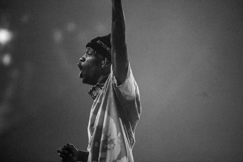 Image: Travis Scott at Talking Stick Resort Arena