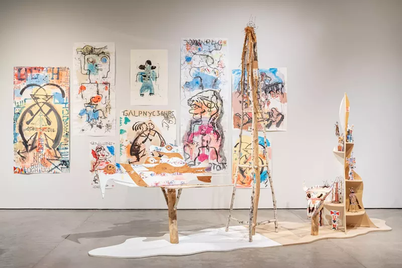 Image: The exhibition of Brad Kahlhamer's work at Scottsdale Museum of Contemporary Art was one of the best things we saw this year.