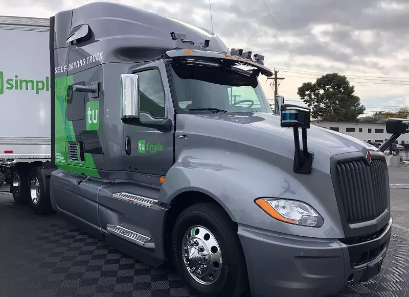 Image: TuSimple, a Chinese autonomous vehicle maker with offices in Tucson, San Diego, and Beijing, announced on Monday it would expand its test program in Arizona to include 40 trucks by June.