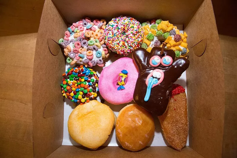 Image: Voodoo Doughnut made its Arizona debut and fans went wild.