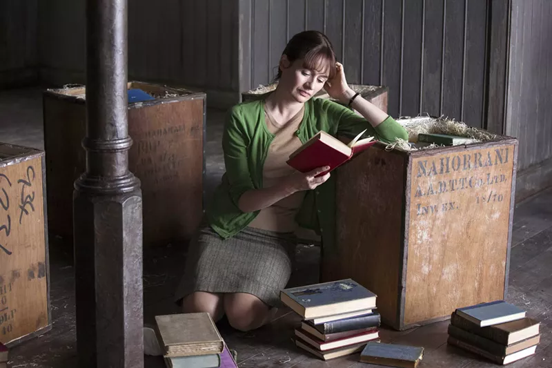 Image: In Isabel Coixet’s period drama The Bookshop, Emily Mortimer plays Florence Green, whose dream is to honor her dead husband with a store that would memorialize the importance of reading in their relationship.