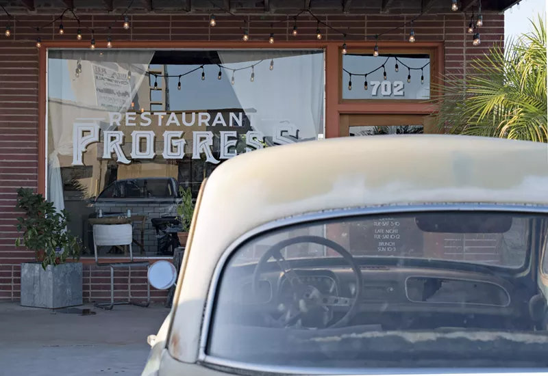 Image: Restaurant Progress fits right into Phoenix's Melrose District.
